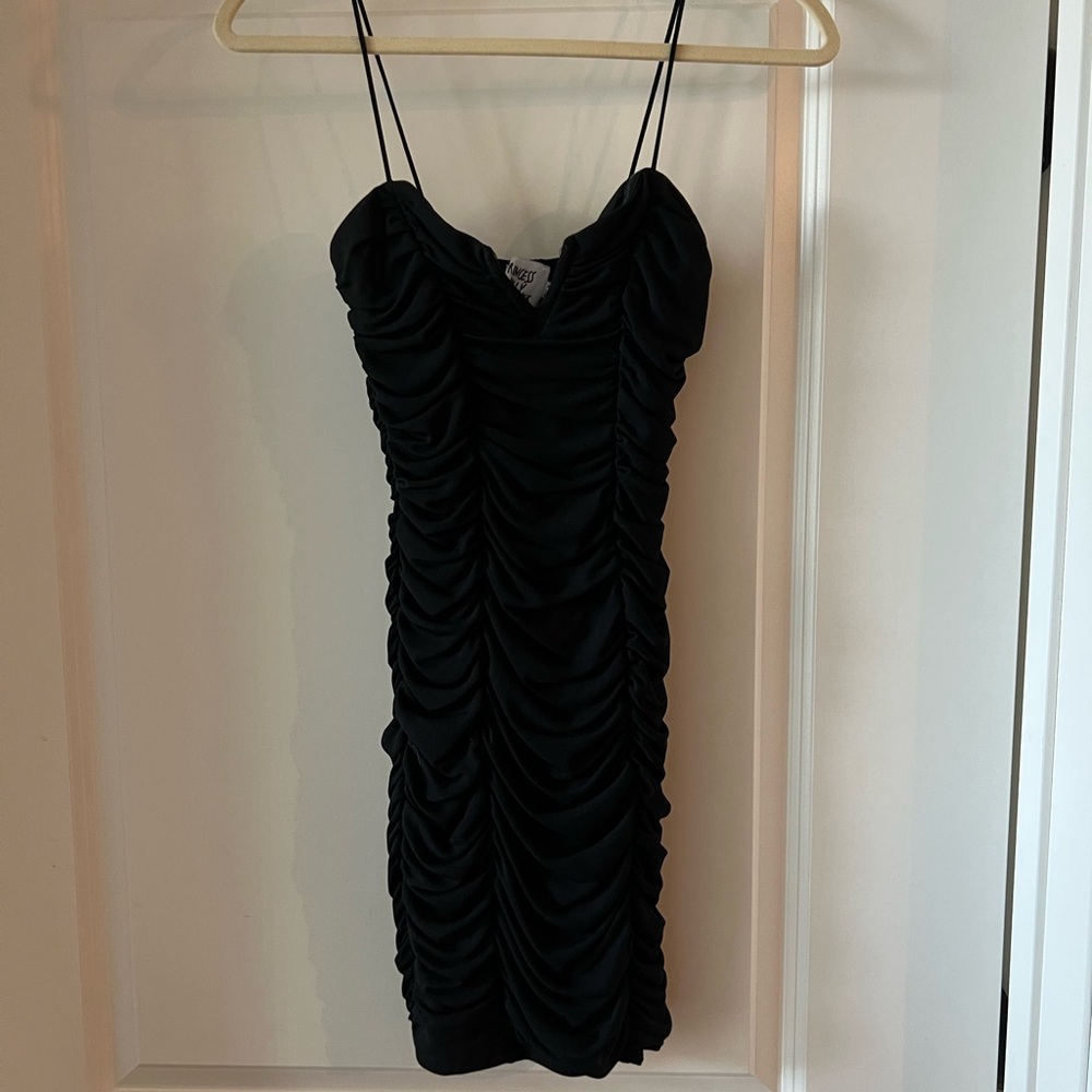 Princess Polly mini dress black size 4